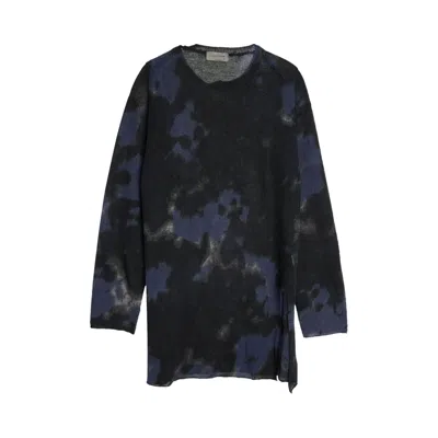 Pre-owned Yohji Yamamoto Pour Homme Front Slit Long-sleeve 'purple' | Men's Size 3