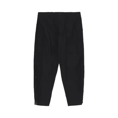 Pre-owned Yohji Yamamoto Pour Homme Hem Zip Painter Pants 'black' | Men's Size 3
