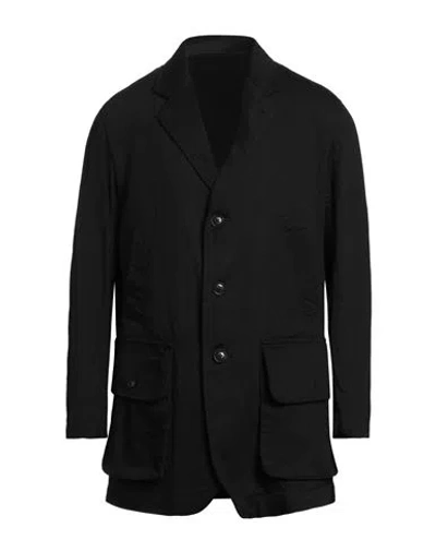 Yohji Yamamoto Pour Homme Man Blazer Black Size 3 Cotton