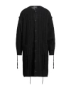 Yohji Yamamoto Pour Homme Man Coat Black Size 3 Wool In Black