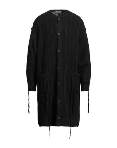Yohji Yamamoto Pour Homme Man Coat Black Size 3 Wool
