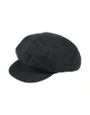 Yohji Yamamoto Pour Homme Man Hat Black Size L Linen In Black