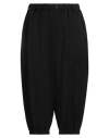 Yohji Yamamoto Pour Homme Man Pants Black Size 5 Wool In Black
