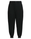 Yohji Yamamoto Pour Homme Man Pants Black Size 3 Wool, Cupro, Cotton, Polyurethane In Black