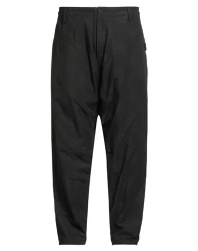 Yohji Yamamoto Pour Homme Man Pants Charcoal Size 4 Cotton In Gray
