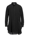 Yohji Yamamoto Pour Homme Man Shirt Black Size 4 Linen In Black