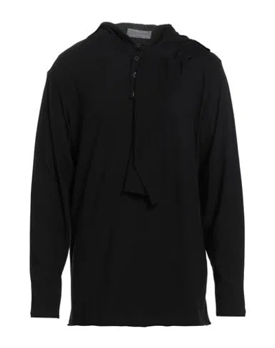 Yohji Yamamoto Pour Homme Man T-shirt Black Size 3 Cotton