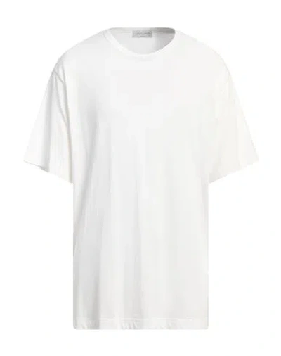 Yohji Yamamoto Pour Homme Man T-shirt White Size 3 Cotton