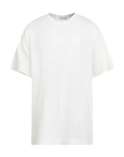 Yohji Yamamoto Pour Homme Man T-shirt White Size 3 Cotton