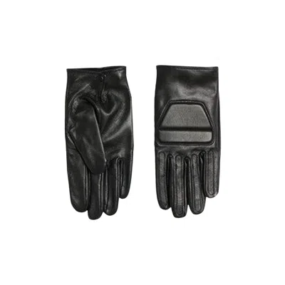 Pre-owned Yohji Yamamoto Pour Homme Padded Short Gloves 'black' | Men's Size 3