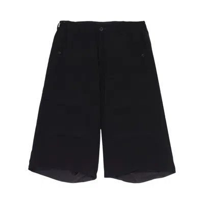 Pre-owned Yohji Yamamoto Pour Homme Padded Short Pants 'black' | Men's Size 3