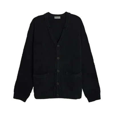 Pre-owned Yohji Yamamoto Pour Homme Side Rib Cardigan 'black' | Men's Size 3