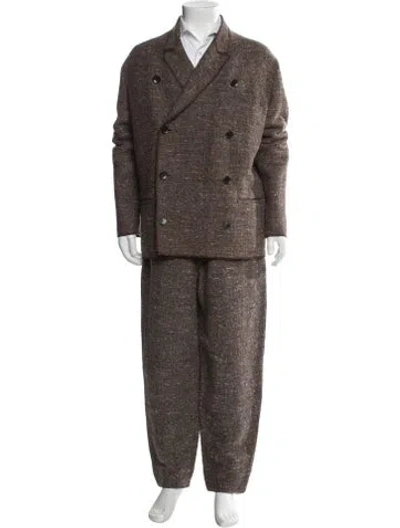 Pre-owned Yohji Yamamoto Pour Homme Vintage 1995 Two-piece Suit In Brown
