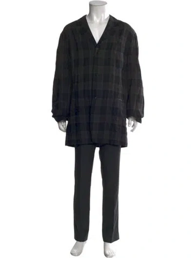 Pre-owned Yohji Yamamoto Pour Homme Vintage 2000 Blazer In Black