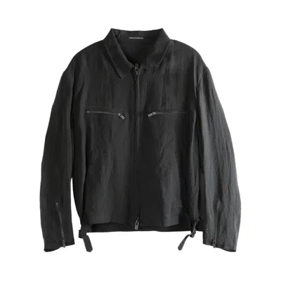 Pre-owned Yohji Yamamoto Pour Homme Zip Blouson 'black' | Men's Size 3