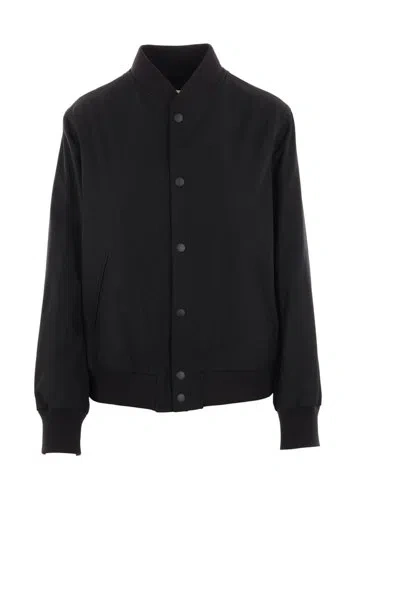 YOHJI YAMAMOTO YOHJI YAMAMOTO PRESS STUD FASTENED COAT