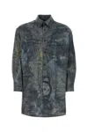 Yohji Yamamoto Printed Cotton Shirt