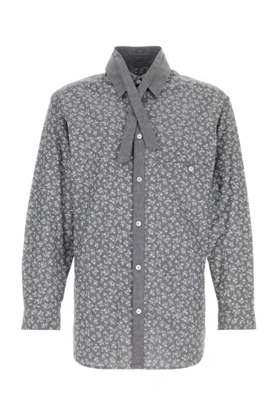 Yohji Yamamoto Printed Cotton Shirt