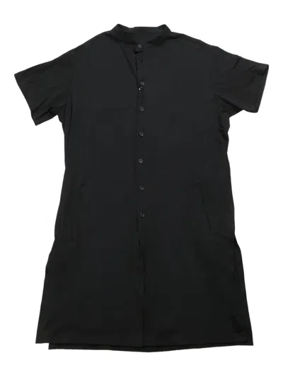 Yohji Yamamoto Printed Jersey Shirt In 黑色