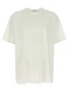 Yohji Yamamoto Crew Neck Graphic Print Short Sleeves T-shirt In White
