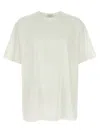 Yohji Yamamoto Crew Neck Graphic Print Short Sleeves T-shirt In White
