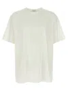 Yohji Yamamoto Crew Neck Graphic Print Short Sleeves T-shirt In White