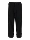 Yohji Yamamoto Unique Print Cotton Trousers