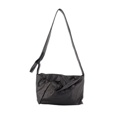 Yohji Yamamoto Puff S Shoulder Bag In Black