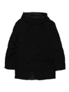 Yohji Yamamoto Puffer Jacket In Black