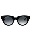Yohji Yamamoto Pure Black Acetate Sunglasses In Black