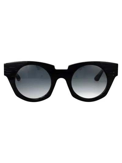 Yohji Yamamoto Pure Black Acetate Sunglasses