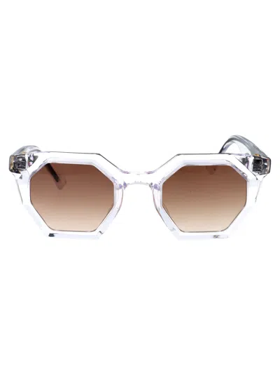 Yohji Yamamoto Pure Crystal Gun Brush Acetate Sunglasses