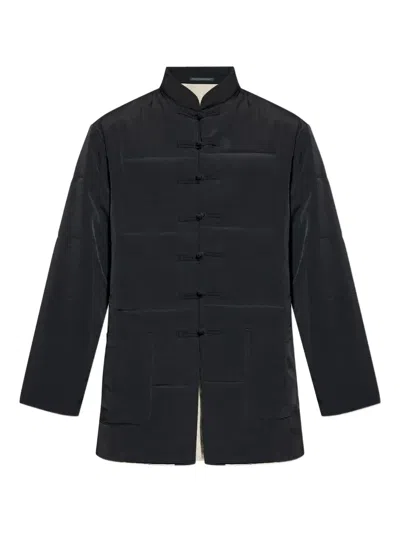 Yohji Yamamoto Quilted Jacket In Black