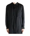 Yohji Yamamoto Quilted Shirt In Black