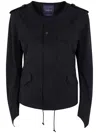 Yohji Yamamoto R-collarless M65 Y Jkt In Black