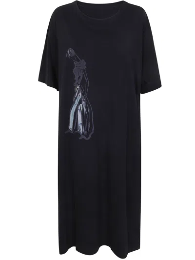 Yohji Yamamoto R-dessin B T In Black