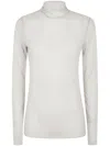 Yohji Yamamoto R-turtleneck T In White
