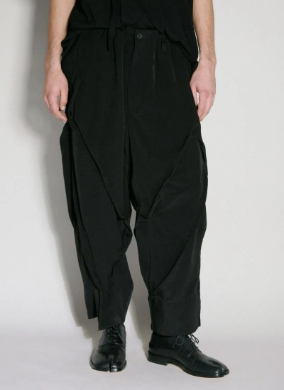 Yohji Yamamoto Random Truck Trousers In Black