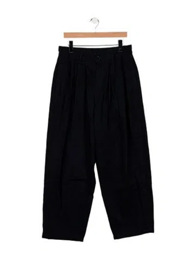 Pre-owned Yohji Yamamoto Relaxed Fit Jeans In Blue