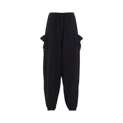 Pre-owned Yohji Yamamoto Relaxed Fit Pants 'black' | Women's Size 2