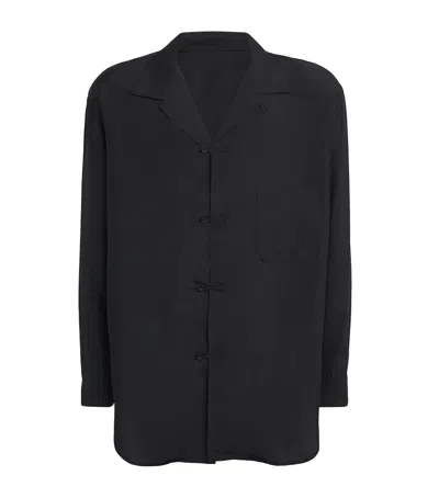 Yohji Yamamoto Relaxed Shirt In Black