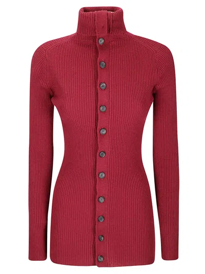 YOHJI YAMAMOTO RIBBED HIGH NECK