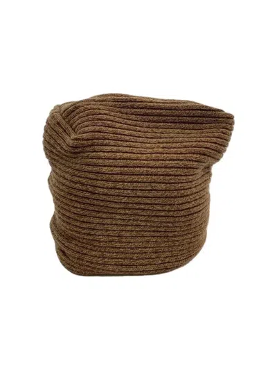 Pre-owned Yohji Yamamoto Ribbed Knit Cap