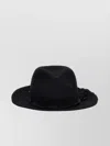 Yohji Yamamoto Ribbon Band Wide Brim Hat