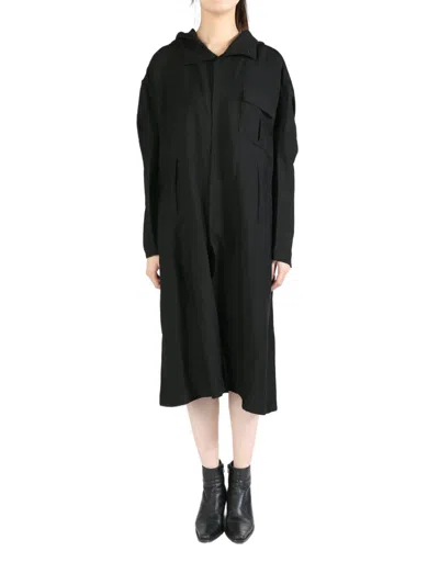 Yohji Yamamoto R/mountain Coat In Black