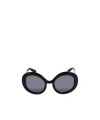 Yohji Yamamoto Round Sunglasses In Gray