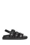 Yohji Yamamoto Man Black Sandals & Slides