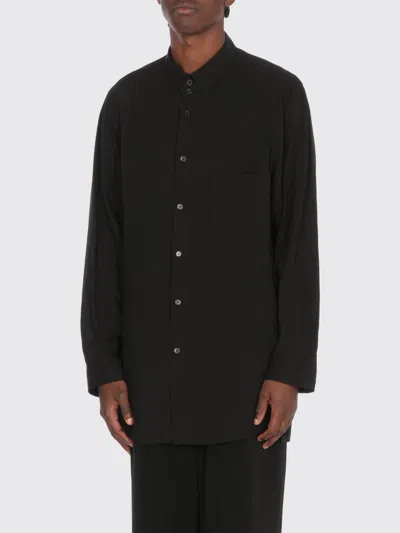 YOHJI YAMAMOTO SHIRT YOHJI YAMAMOTO MEN COLOR BLACK,H01531002