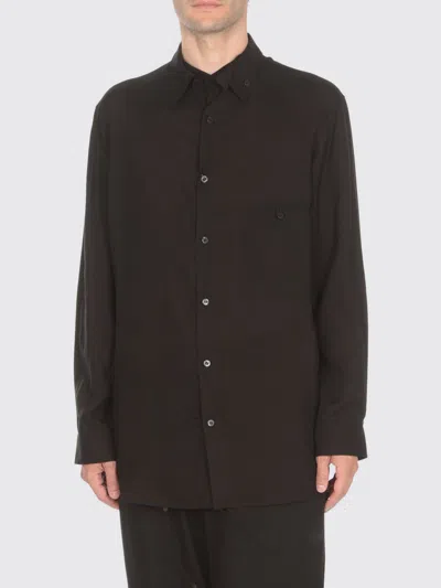 Yohji Yamamoto Black Pour Homme Cotton Shirt