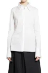 Yohji Yamamoto R-asymmetric Flare Blouse In Black